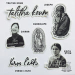 Discount 20 Sticker Bundle: Any 20 stickers, Catholic sticker, catholic stickers, catholic decals, laptop, yeti, catholic vinyl, auto decal