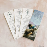 Good Shepherd Bookmark Set, 2-sided, prayer bookmark, prayer card, bible bookmark, Catholic bookmark, confirmation gift, retreat gift