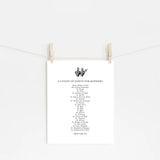 Litany of Saints for Mom, Gift for her, Mother's Day Gift, Catholic home print, catholic gift for mother, Holy Family, Catholic wall art