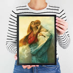 Our Lady Of Purity Mary Art Print Art Decor