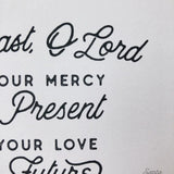Padre Pio "My Past to Your Mercy" Quote Print | Catholic Print | Catholic wall Art