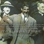 Blessed Pier Giorgio Frassati Print, "Illuminated by Joy", Frameable Catholic Art, Frassati Quote, Confirmation Gift, Catholic, Gift for him