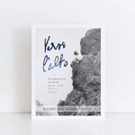 Blessed Pier Giorgio Frassati Print "Verso l'Alto" Catholic Saint Quote, Confirmation Gift, Catholic Print, Wall Art, Saint Print