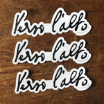 Bl. Pier Giorgio Frassati "Verso l'Alto" script sticker, Catholic Decal, Catholic Sticker laptop, water bottle, bike, car,  Confirmation