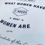 Edith Stein / St. Teresa Benedicta of the Cross Print "The World Needs Women" Saint Quote, Confirmation Gift, Catholic Print, Saint Print