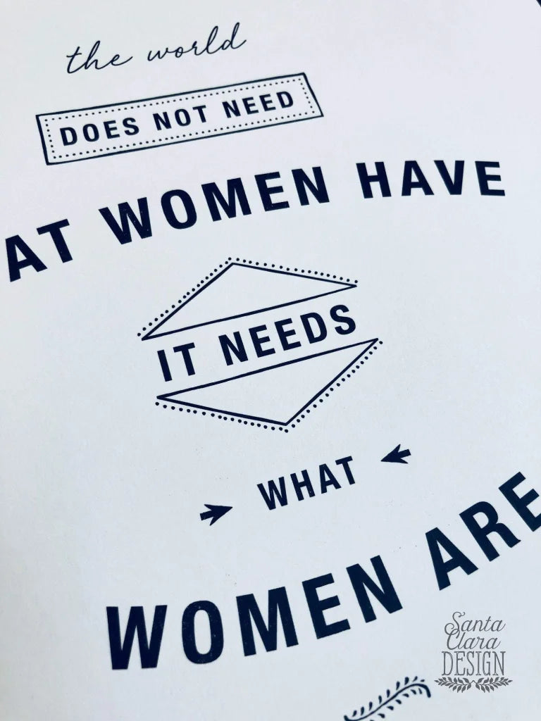 Edith Stein / St. Teresa Benedicta of the Cross Print "The World Needs Women" Saint Quote, Confirmation Gift, Catholic Print, Saint Print