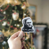 St. John Paul II Decal "Be Not Afraid" Catholic Inspirational Sticker for indoor & outdoor use | waterbottle laptop faith decal