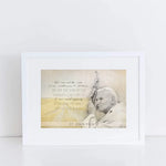St. John Paul II Print 8x10 & 5x7, Santa Clara Design, Saint Quote Art, Catholic Poster,