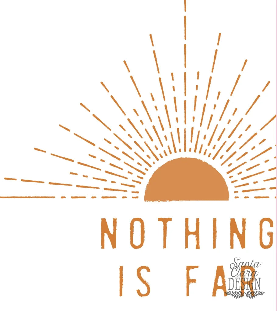 St. Monica, mother of St. Augustine quote "Nothing is far from God" saint print, Catholic print, print for mom, Confirmation, catholic art