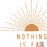 St. Monica, mother of St. Augustine quote "Nothing is far from God" saint print, Catholic print, print for mom, Confirmation, catholic art