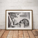 St. Teresa of Calcutta "Jesus In Disguise" Print Poster, Pro Life, Saint Quote Art, Catholic Poster, Inspirational Print, Mother Teresa