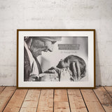 St. Teresa of Calcutta "Jesus In Disguise" Print Poster, Pro Life, Saint Quote Art, Catholic Poster, Inspirational Print, Mother Teresa