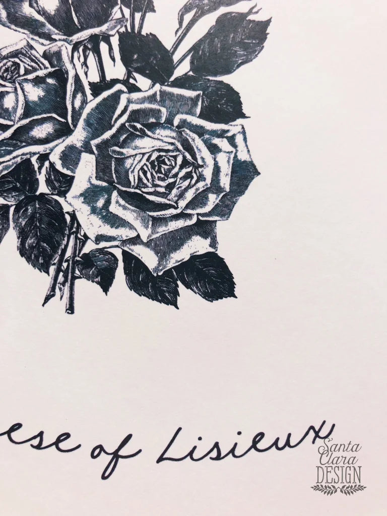 St. Therese of Lisieux Print "I Choose All" Catholic Saint Quote, Confirmation Gift, Catholic Print, Wall Art, Saint Print, Confirmation