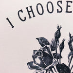St. Therese of Lisieux Print "I Choose All" Catholic Saint Quote, Confirmation Gift, Catholic Print, Wall Art, Saint Print, Confirmation