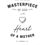 St. Therese of Lisieux quote "The loveliest Masterpiece of God" saint print, Catholic mom, print for mom, mother's day print, catholic print