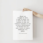 St. Thomas Aquinas Quote | "A Mind to Know You" | Catholic Saint Quote | Catholic Art | Confirmation Gift | Baptism Gift | Saint quote