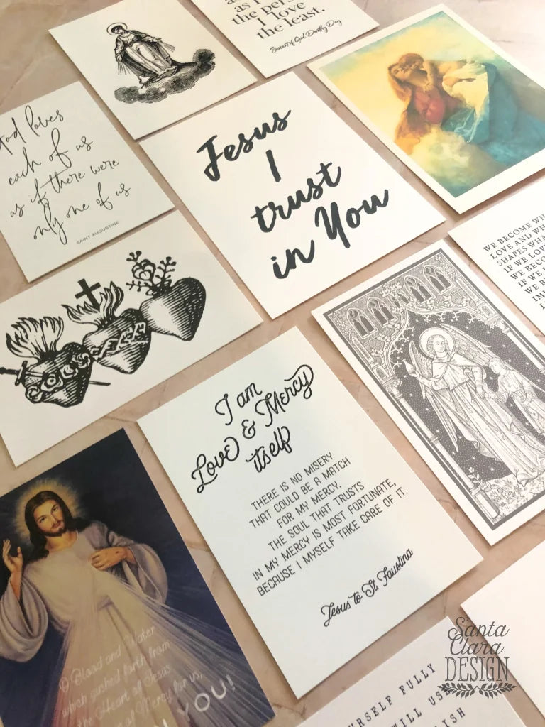 Copy Of Joyful Family Jpii Print And St. Joseph Sticker Bundle