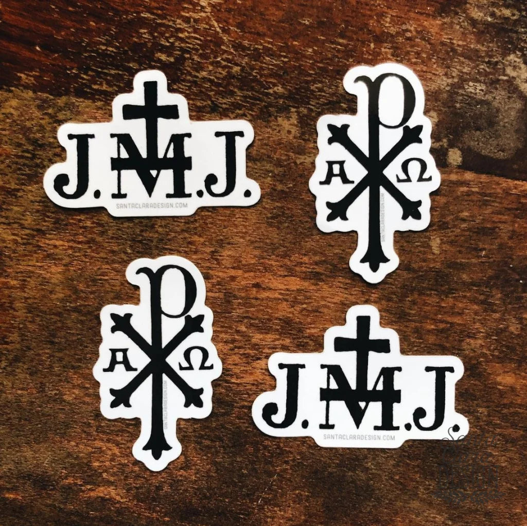 Chi Rho Decal | Catholic Sticker | Christian Catholic symbol sticker for car, tumbler, bike, laptop | vinyl decal