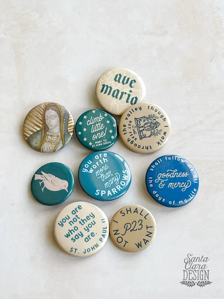 More Than Sparrows Button 3 Pack