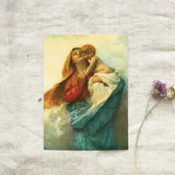 Our Lady Of Purity Mary Art Print Art Decor