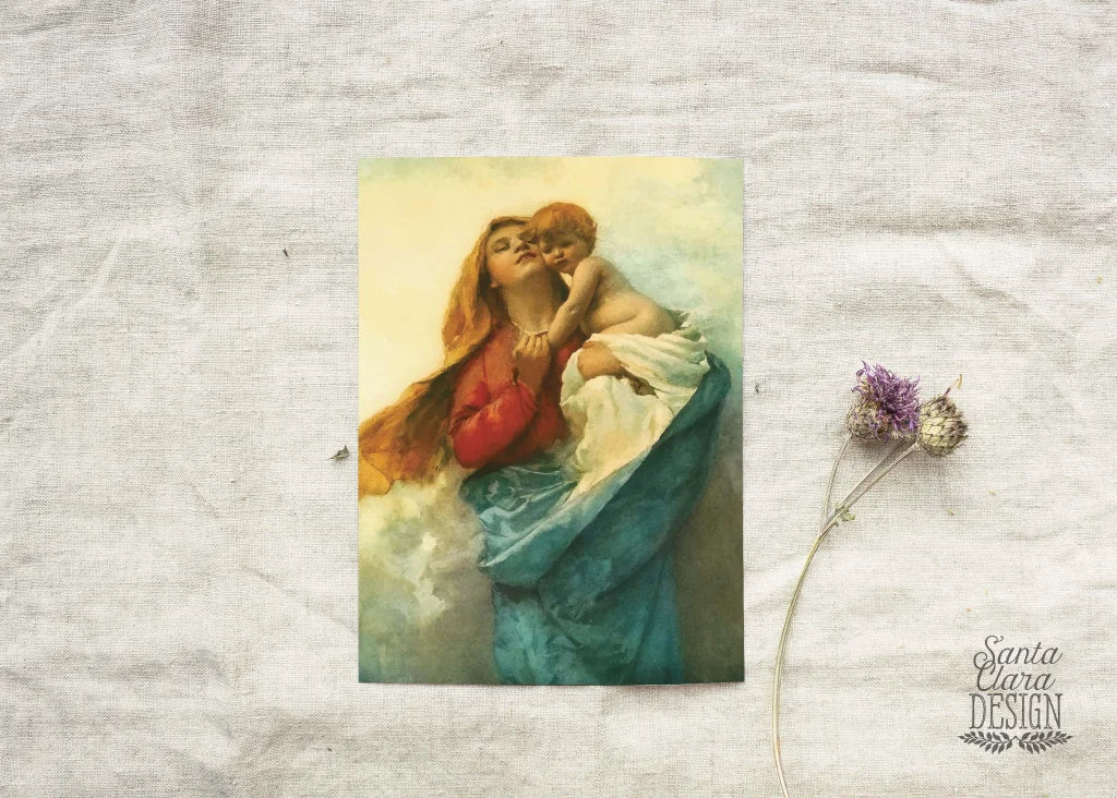 Our Lady Of Purity Mary Art Print Art Decor