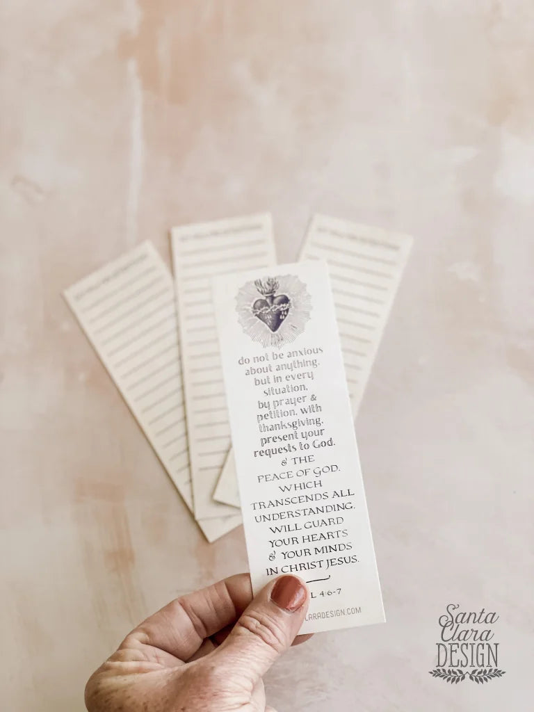 Prayer Intention Bookmark Set, 2-sided, prayer bookmark, prayer card, bible bookmark, Catholic bookmark, confirmation gift, retreat gift