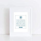 Father&#39;s Day Printable, Harper Lee, gift for dad, dad birthday gift, fathers day, wedding gift for dad, to dad from daughter