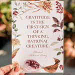 Blessed Solanus Casey Print "Gratitude" Catholic Saint Quote, Confirmation Gift, Catholic Print, Wall Art, Saint Print, Thanksgiving Art