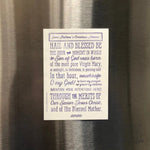 St. Andrew Christmas Novena Surface & Window Cling, prayer static cling Catholic advent adhesive cling, Catholic prayer, sets of 1, 4 or 10