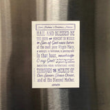 St. Andrew Christmas Novena Surface & Window Cling, prayer static cling Catholic advent adhesive cling, Catholic prayer, sets of 1, 4 or 10