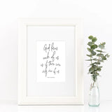 St. Augustine Print, Catholic Art, Santa Clara Design, Saint Quote Art, Catholic Poster, Inspirational Print, Catholic gift, confirmation