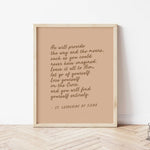 St. Catherine of Siena Lenten quote poster for home, Catholic art print, Lent Art, Good Friday Art Print, Lenten decor, confirmation, RCIA