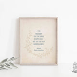 St. Zelie Martin "The Daily Becomes Heroic" Catholic Art Print, Catholic Home Decor, Saint Quote, Mom Gift, Printable Prayers, mother's Day