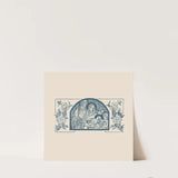 Vintage Holy Family With Roses Art Print Bestsellers